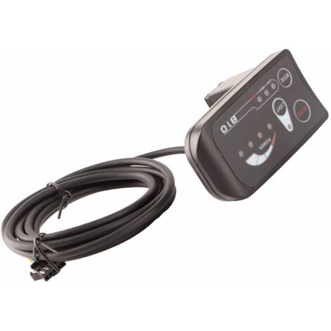 Panneau LED étanche 48V pour vélo et trottinette électrique, affichage clair