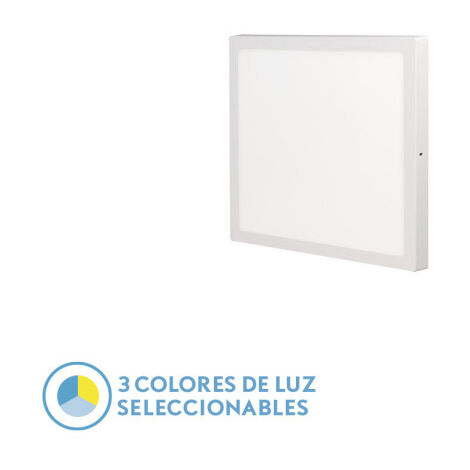 Panneau LED Llano surface 36W 3000-6500K blanc 40x40cm