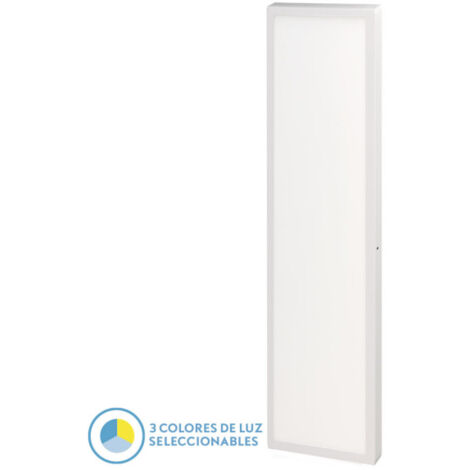 Panneau LED Llano surface 72W 3000-6500K blanc 30x120cm