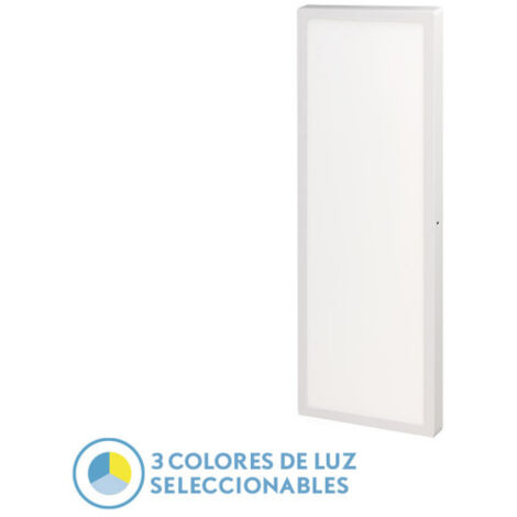Panneau LED Llano surface 72W 3000-6500K blanc 30x90cm