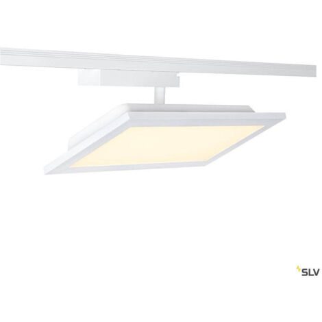 Panneau LED monophasé Panel Track carré blanc - 1004934