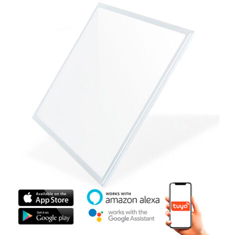 Panneau LED SmartHome 60X60 cm 40W RVB+CCT RVB+CCT - Ledme - LM5304