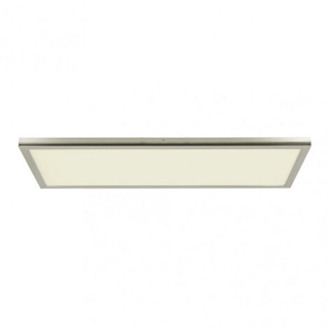 Panneau LED Tivoli surface 72W 4000K nickel 30x120cm