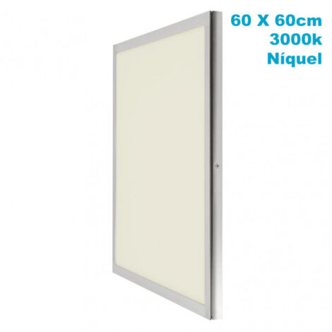 Panneau LED Tolstoi surface 48W 3000K nickel 60x60cm