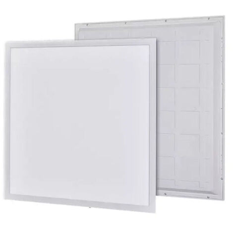 Panneau LED UGR19 36W 60x60cm (Pack de 2) Éclairage pour Bureau - Blanc Froid - SILUMEN