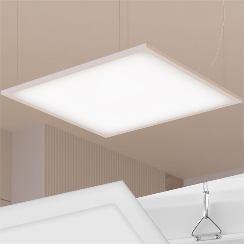 Tectake - Panneau led ultrafin lucerna à faible consommation d'énergie -