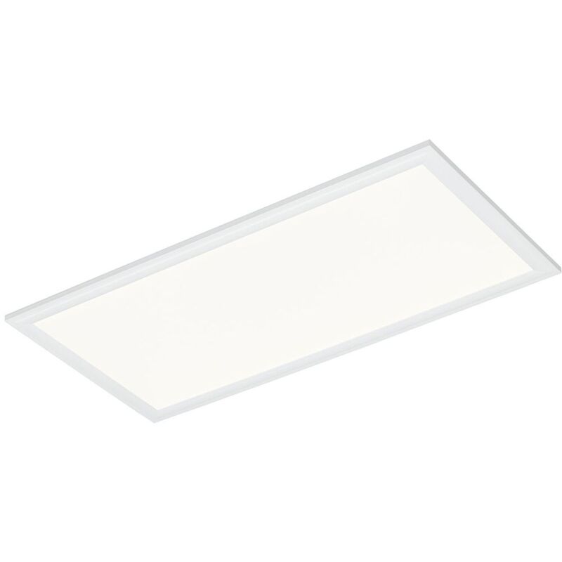 Panneau led Briloner leuchten simple, 24 w, 2400 lm, IP20, blanc, plastique-métal, 59,5 x 29,5 x 6,2 cm