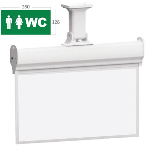 Panneau LED WC BRAYTRON - Blanc - 3W