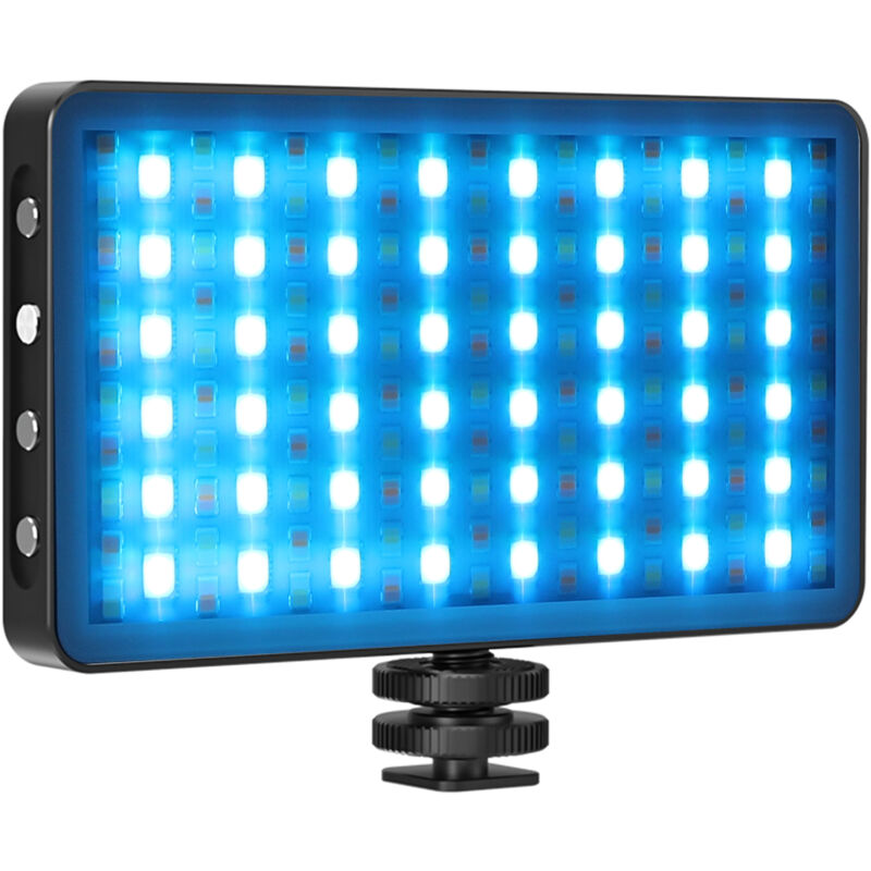 Lifcausal - Panneau lumineux led portable rgb 3000K-8500K à intensité variable 12 effets d'éclairage CRI97+ Batterie intégrée avec adaptateur de