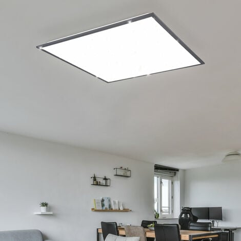 LEDVANCE Panneau lumineux LED: adapté à plafond, PLANON Frameless / 40 W, Blanc chaud, 3000 K, aluminum, IP20 120cm x 30cm