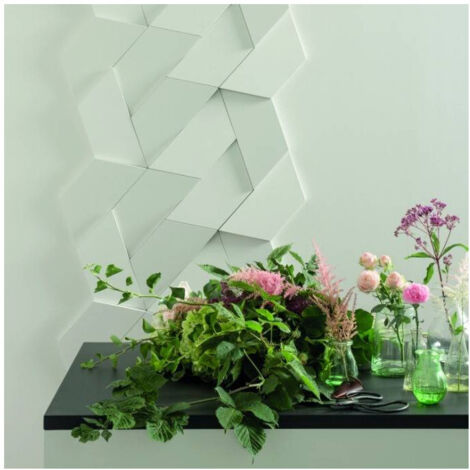 Panneau mural 3D TRAPEZIUM W101 - L15 x H2,9 x L34,5 cm - ORAC DECOR