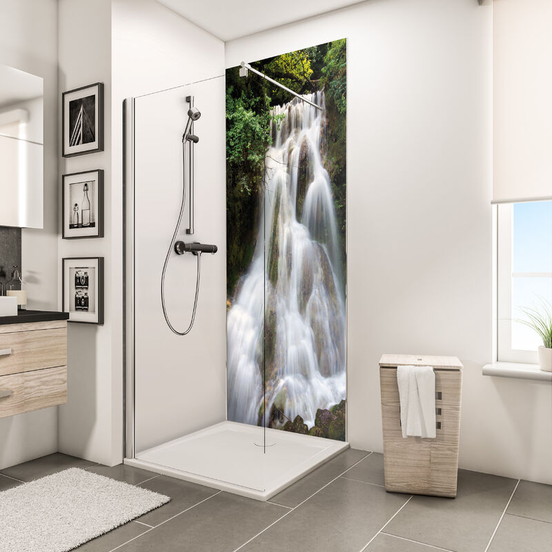 Panneau mural 90 x 210 cm rev tement pour douche et salle  