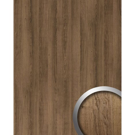 VIDAXL Panneaux muraux Aspect bois Marron PVC 2,06 m^2 pas cher 