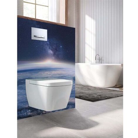Panneau mural Decofast - Autour du Monde - pour habillage Bâti-support - 1500 x 1200 x 3 mm - Cosmos - Lazer