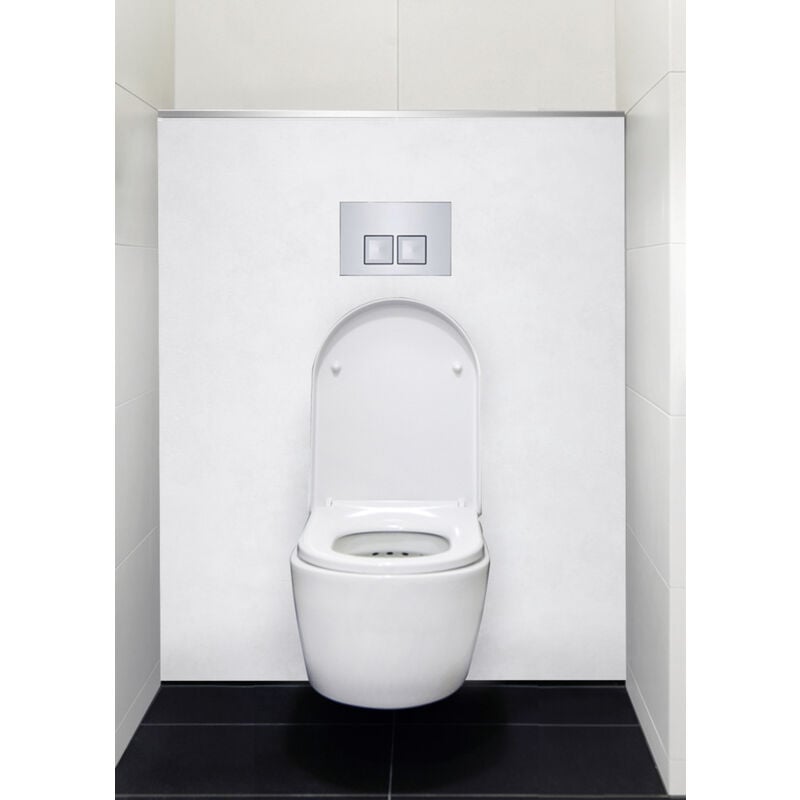 Habillage bâti-support Décofast Blanc satiné