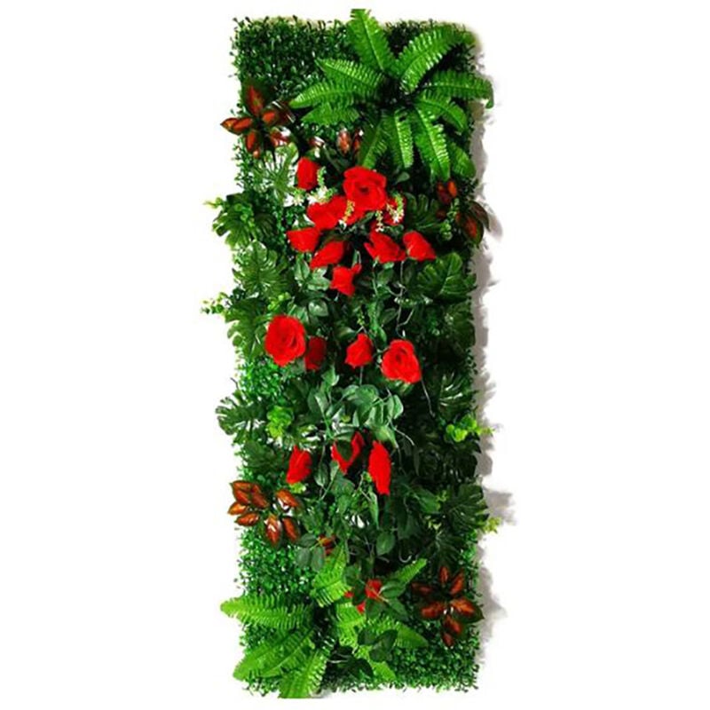 Dare Win Store - Panneau mural décoratif en plantes artificielles 40x121 cm