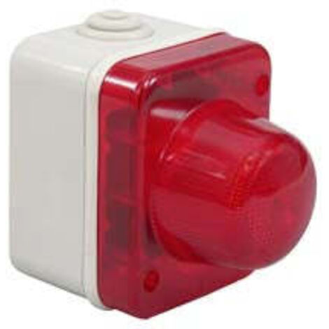 Panneau mural statique rouge - mm.64x60x80h. (1580.R)