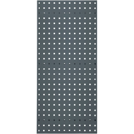 Panneau perforé l450xL1000mm gris anthracite. RAL 7016 RASTERPLAN