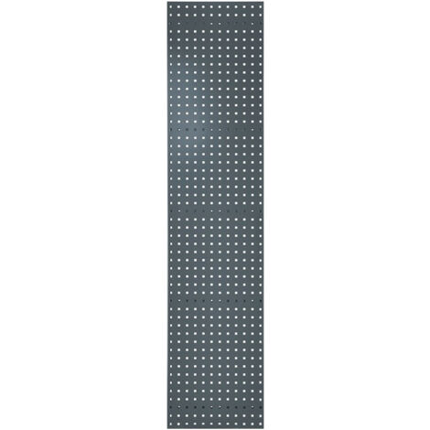 Panneau perforé l450xL2000mm gris anthracite. RAL 7016 RASTERPLAN