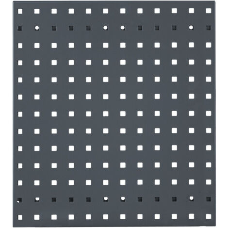 Panneau perforé l450xL500mm gris anthracite. RAL 7016 RASTERPLAN