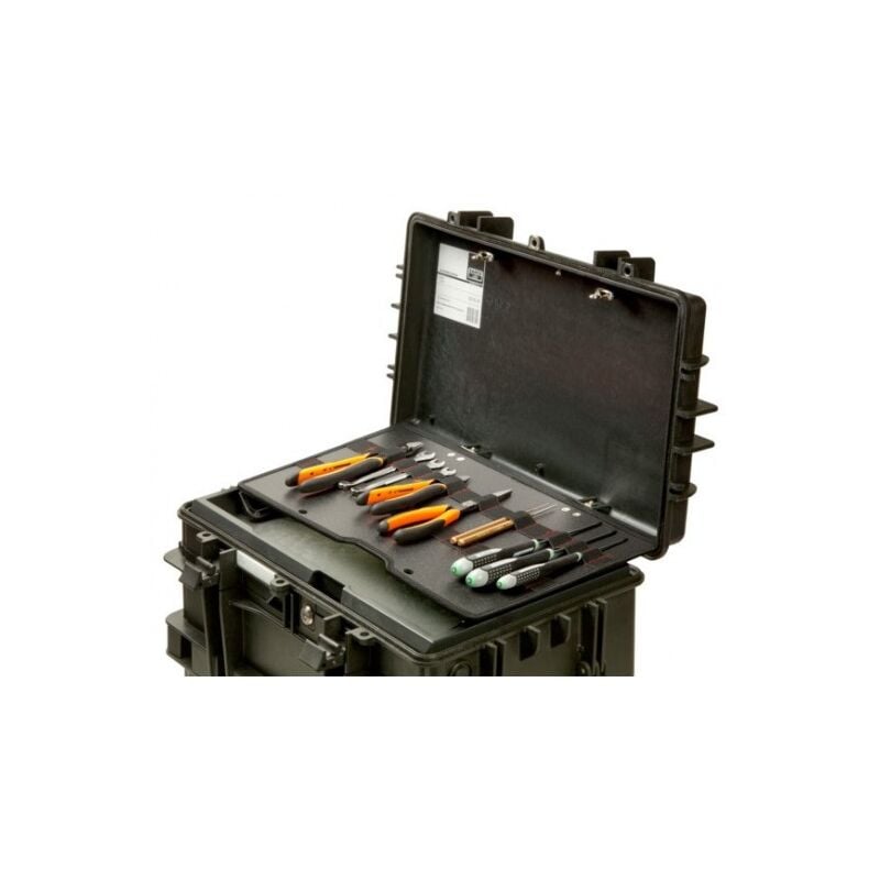 Panneau pivotant sous le couvercle avec élastiques fixés, 5 mm x 277 mm x 507 mm - Bahco