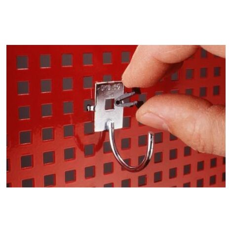 Facom – Pince circlips 10,2 cm pour panneaux perforés – Lot de 10 clips de verrouillage – Installation facile – CKLA