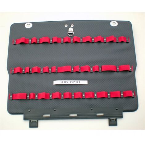 Mur à outils 58x39 cm avec 6 plateaux empilables