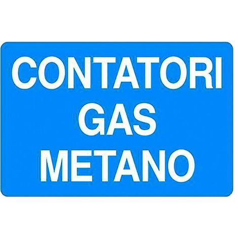 Panneau pour compteur de gaz méthane 300x200mm