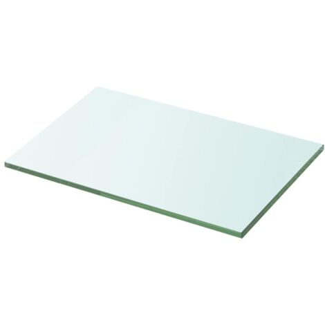 Panneau pour étagère  Meuble Étagère Meuble de rangement Verre transparent 20 x 30 cm 67537