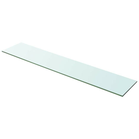 Panneau pour étagère Verre transparent 100x20