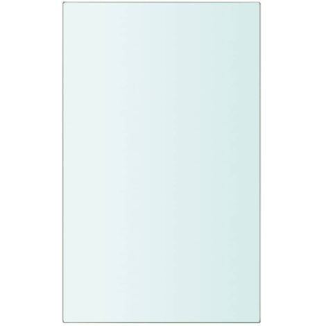 Panneau pour étagère Verre transparent 20 x 12 cm