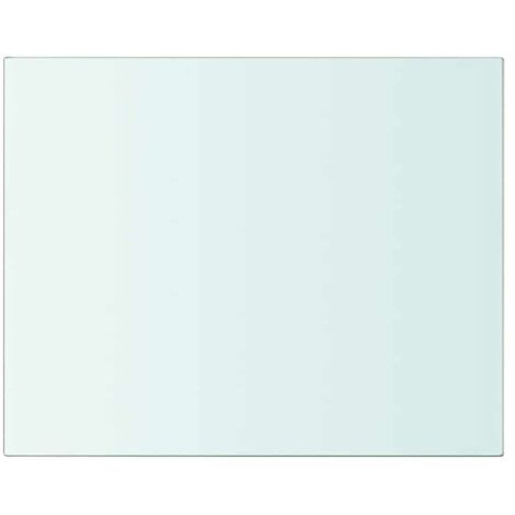 Panneau pour étagère Verre transparent 20 x 25 cm