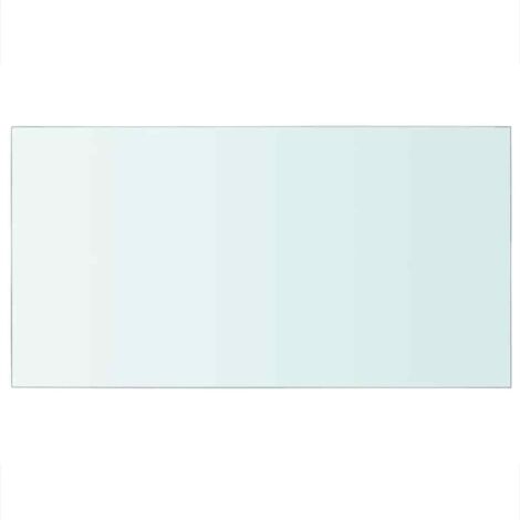 Panneau pour étagère Verre transparent 40 x 25 cm