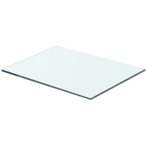Panneau pour étagère Verre transparent 40x25