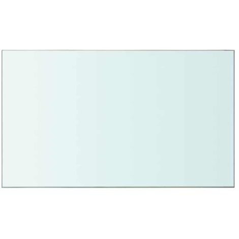 Panneau pour étagère Verre transparent 50 x 30 cm