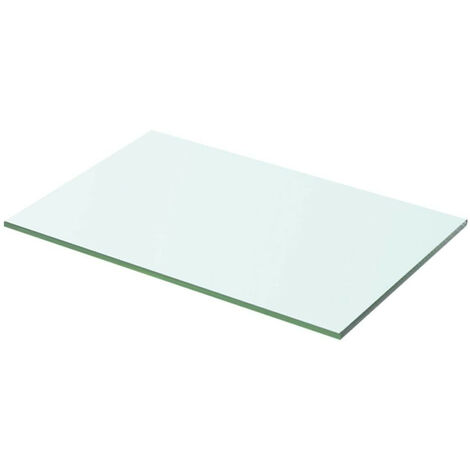 Panneau pour étagère Verre transparent 50x25