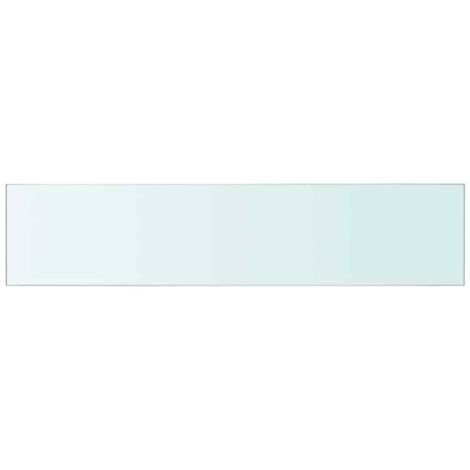 Panneau pour étagère Verre transparent 60 x 12 cm