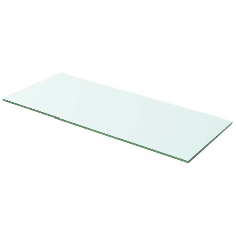 Panneau pour étagère Verre transparent 60x20