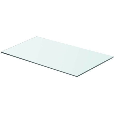 Panneau pour étagère Verre transparent 60x30