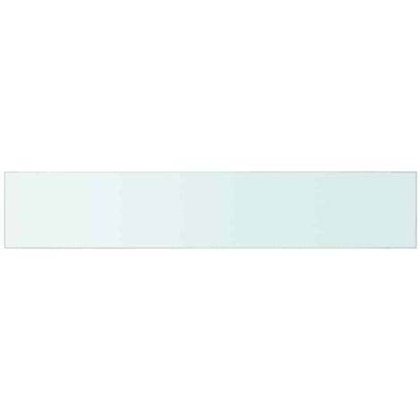Panneau pour étagère Verre transparent 70 x 12 cm
