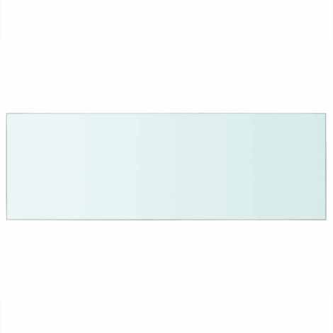 Panneau pour étagère Verre transparent 70 x 25 cm