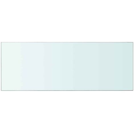 Panneau pour étagère Verre transparent 80 x 30 cm
