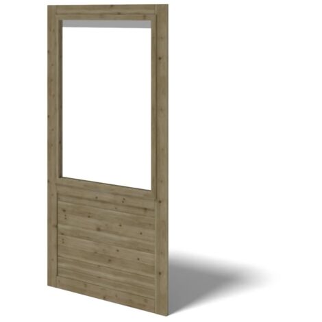 Panneau pour pergola avec fenêtre 1,01x2,17m