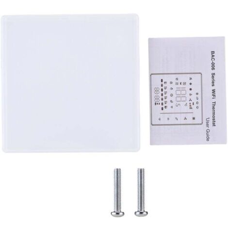 Panneau Programmable de régulateur de température de Thermostat de climatiseur pour l'unité de bobine de ventilateur de système de climatisation Central BAC-006AW