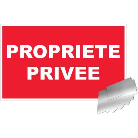 NOVAP Panneau Propriété privée - Alu 330x200mm - 4010427