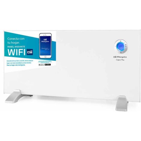 Panneau radiant Orbegozo REW WiFi tactile et programmable 1000 W - 2000 W (REW 1500 1500 W)