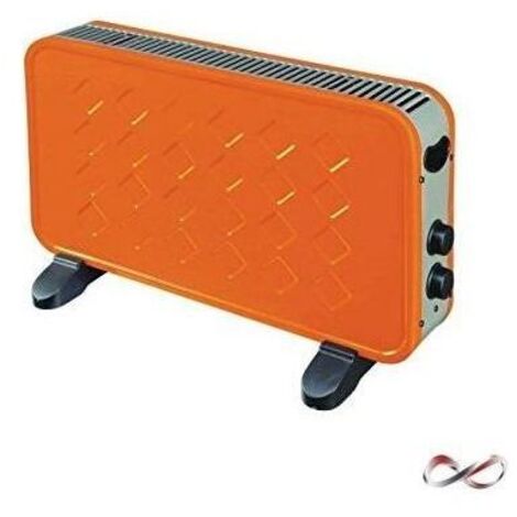 Panneau rayonnant Niklas Biscotto Orange 2000 W Sur pieds