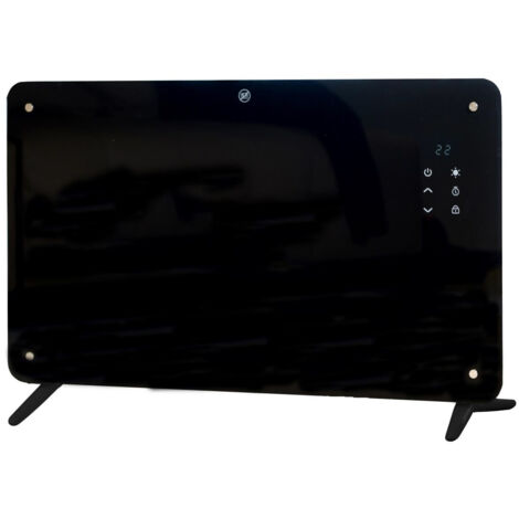 Panneau rayonnant verre 1500w noir - Confort Line - CL.PANRAY1500BV