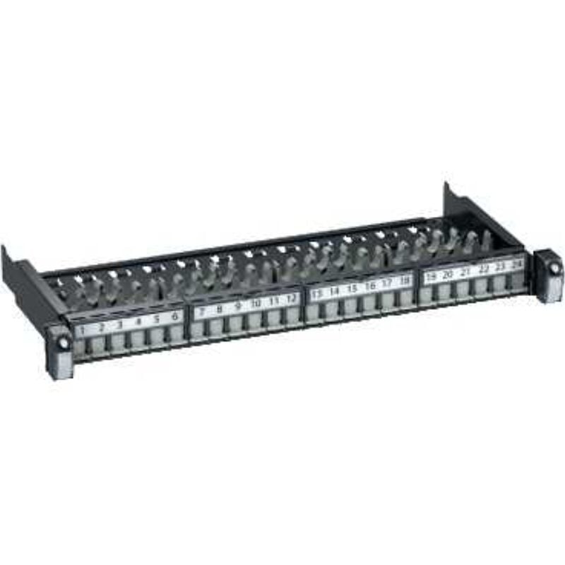 Panneau rj45 blindé evolution - non équipé - 24 ports Schneider Electric vdig112241f