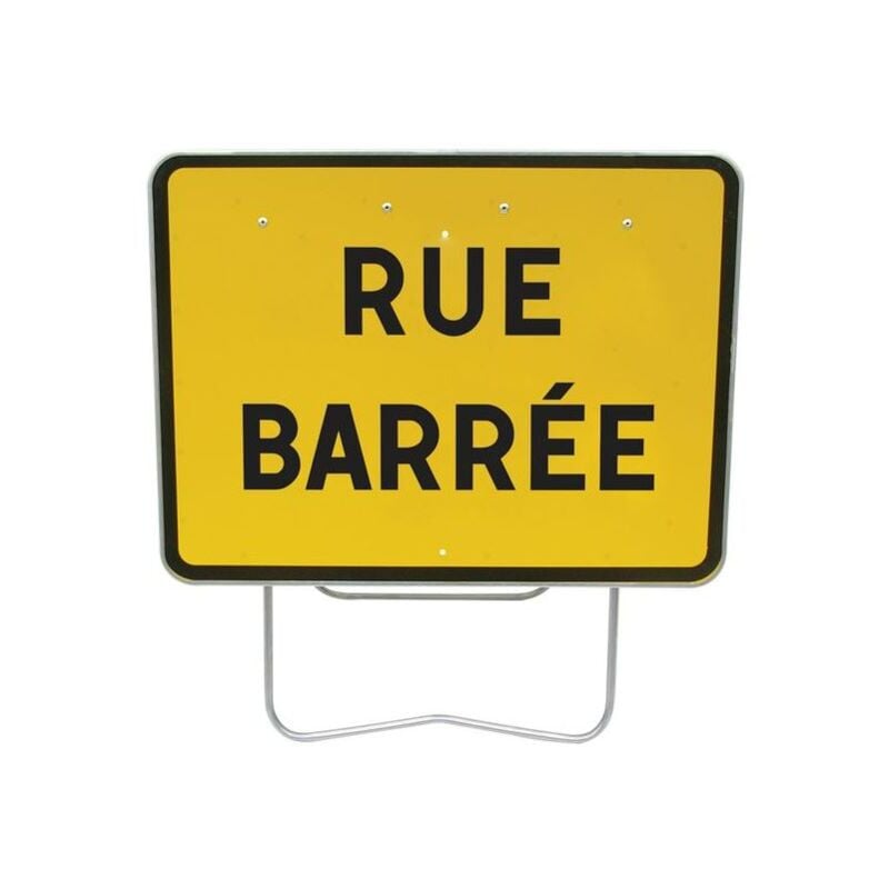 Panneau Rue Barrée KC1 Classe T1 Nadia Signalisation KC1RUEBARREEPST1